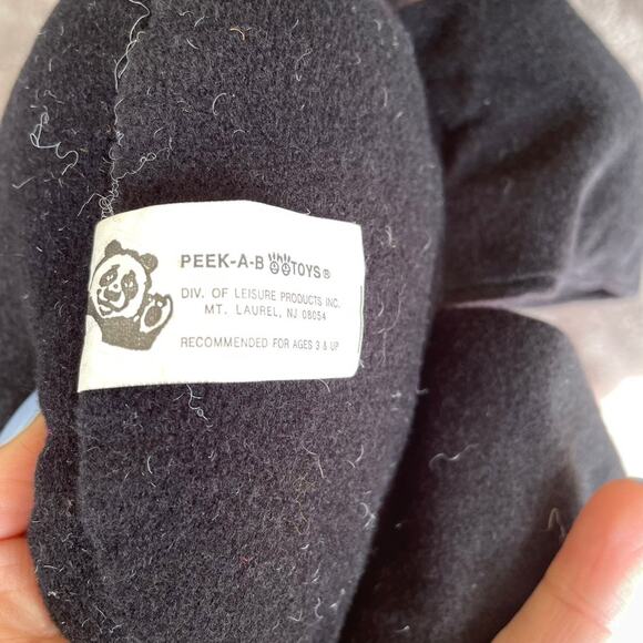 Vintage Dracula Plush Vampire Doll Halloween 22" Stuffed Toy Soft Eyes READ - Picture 10 of 16